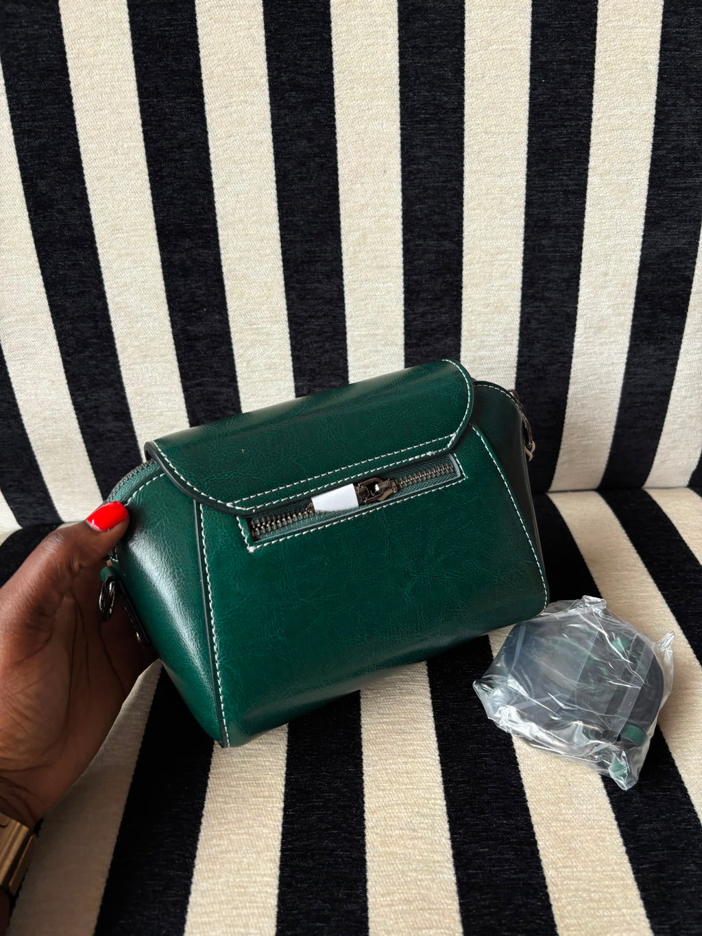 Afra bag green