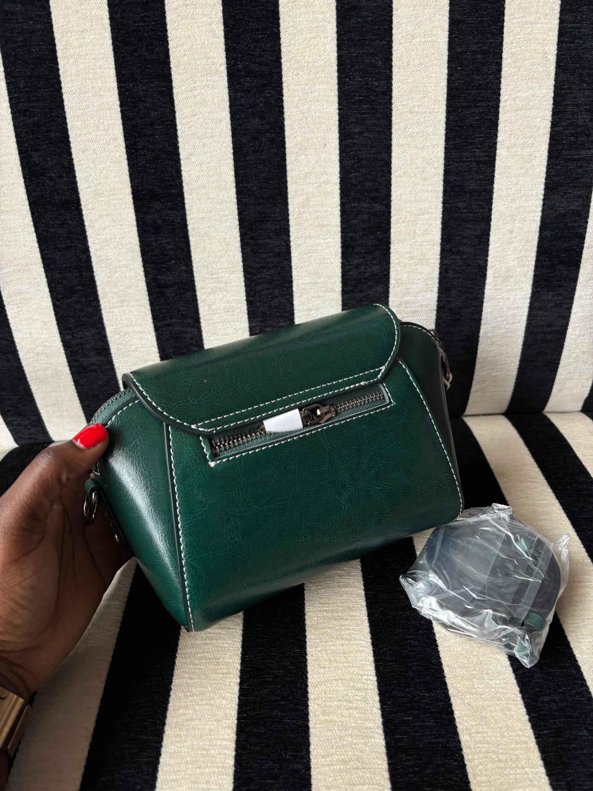 Afra bag green