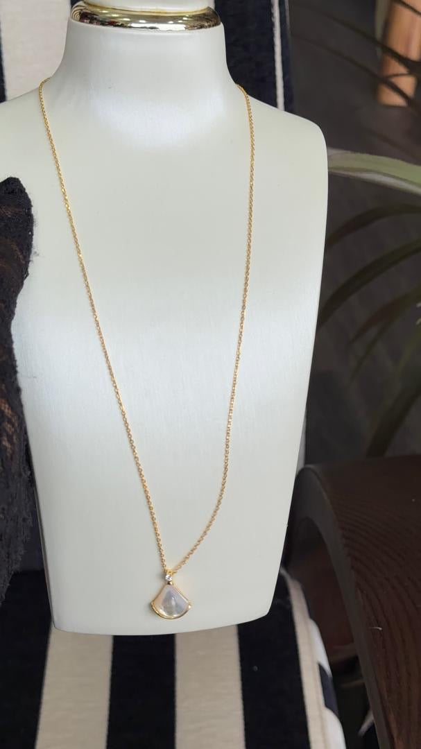 Julie silver non-tarnish Necklace