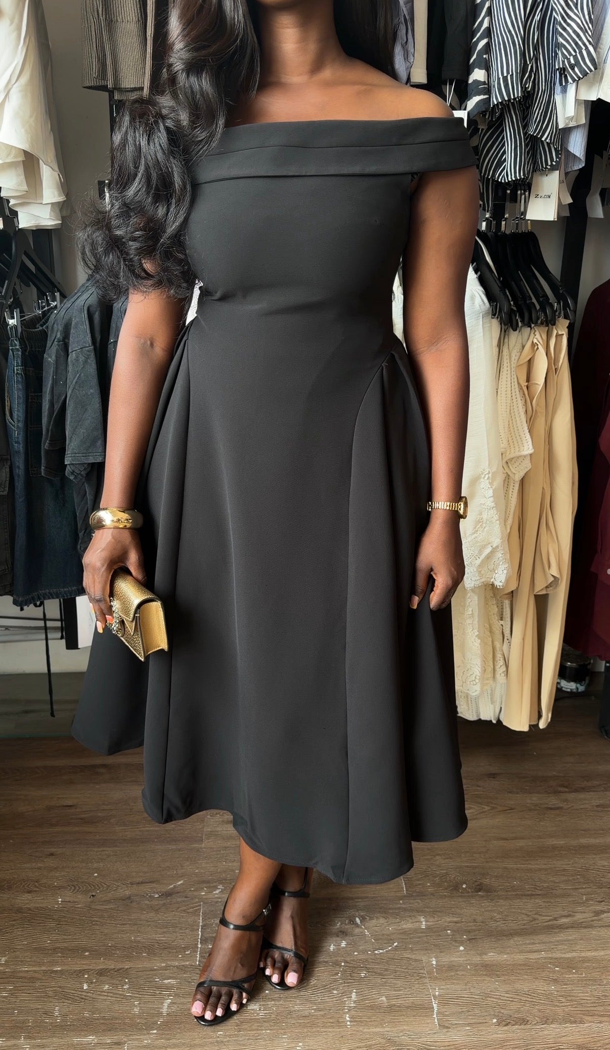 Zara dress black