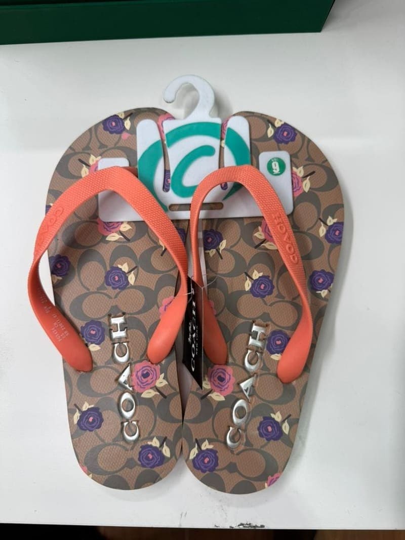 Coach slippers