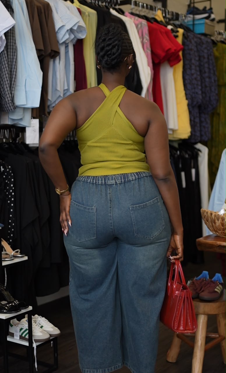Alzira top olive
