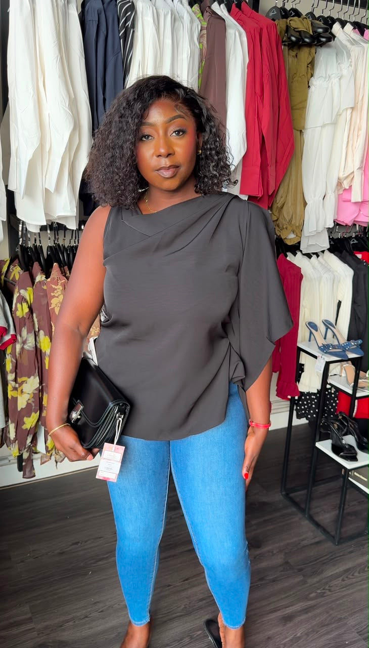 Melissa top black