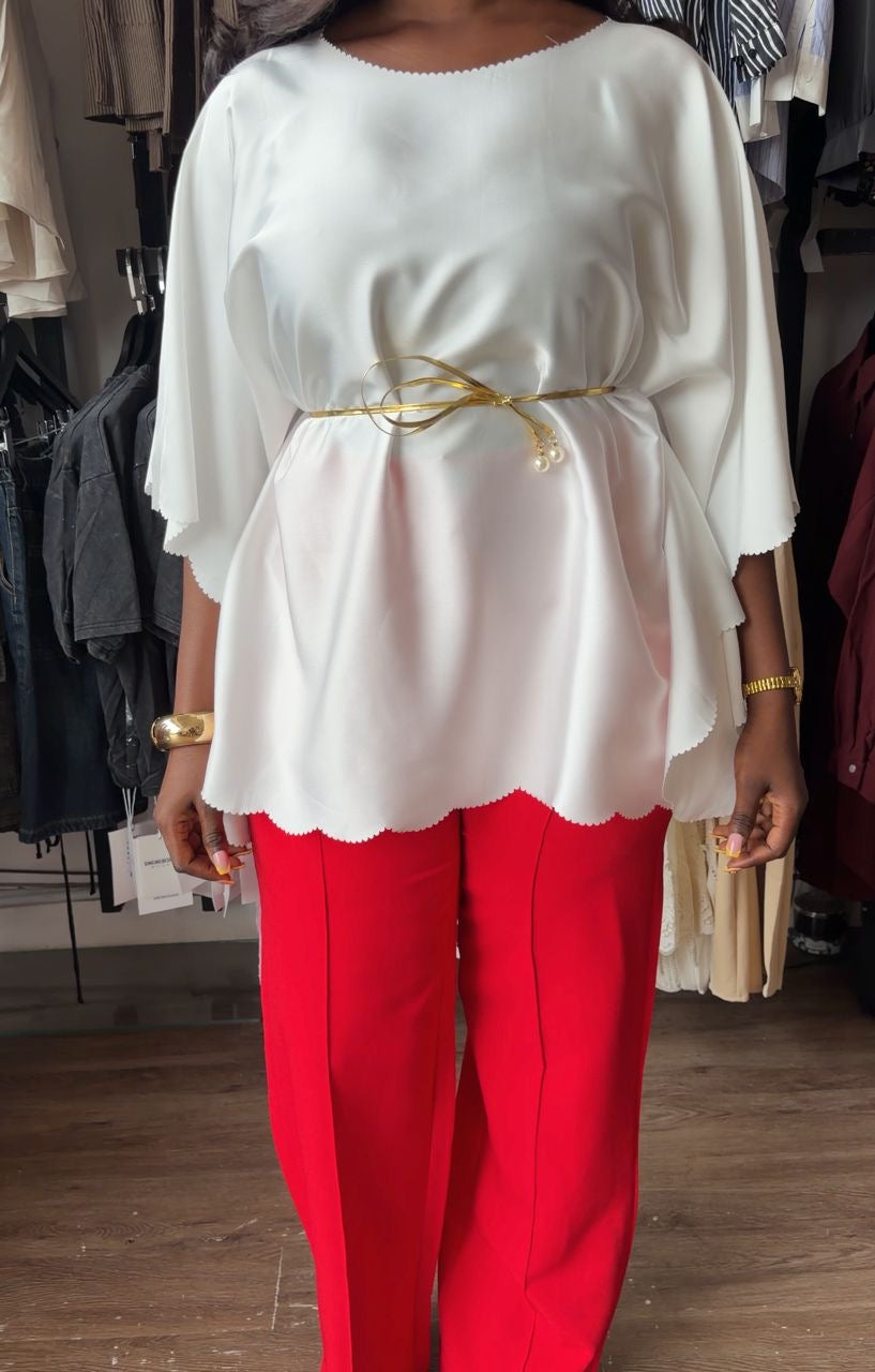 Kaida top white