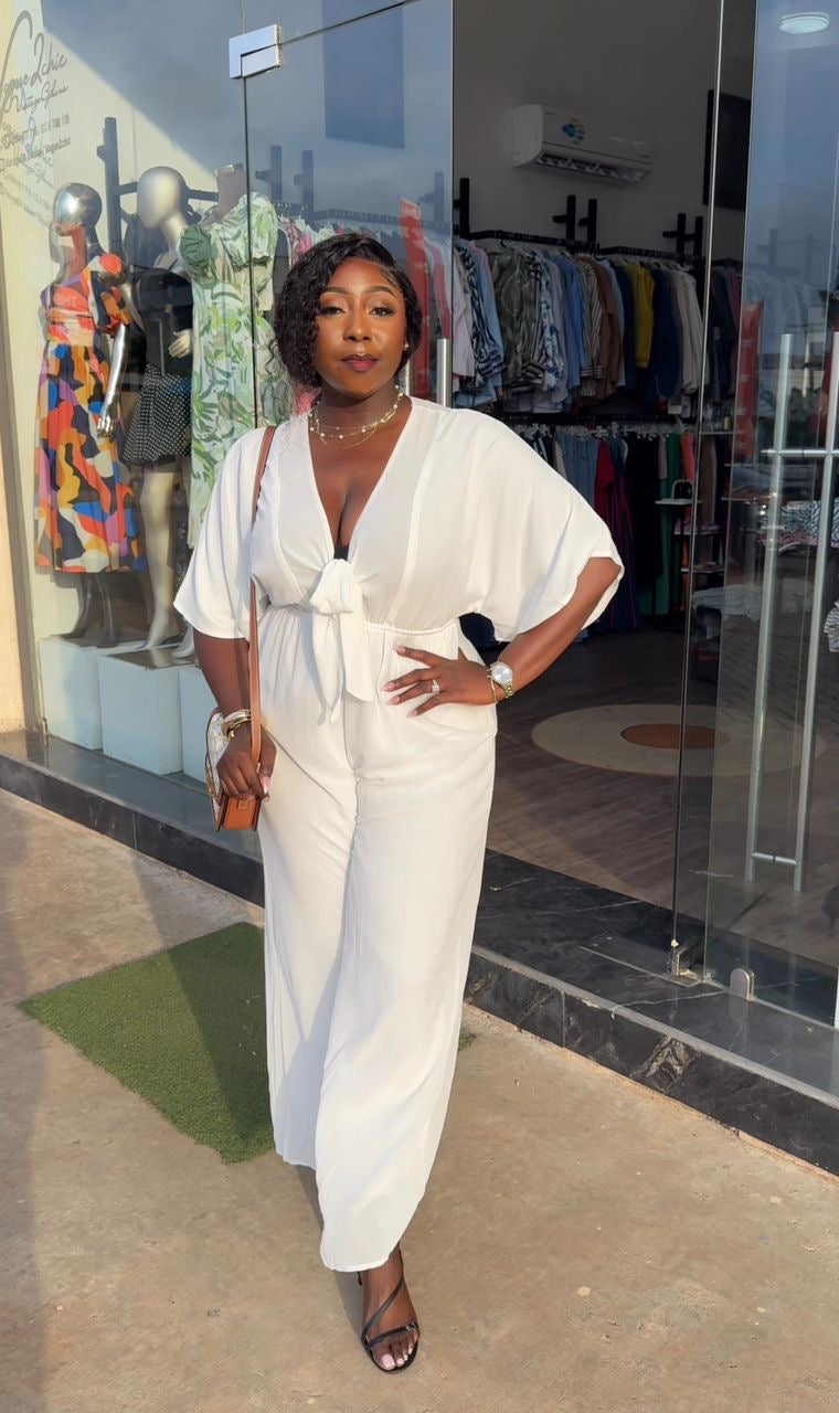 Grace jumpsuit white