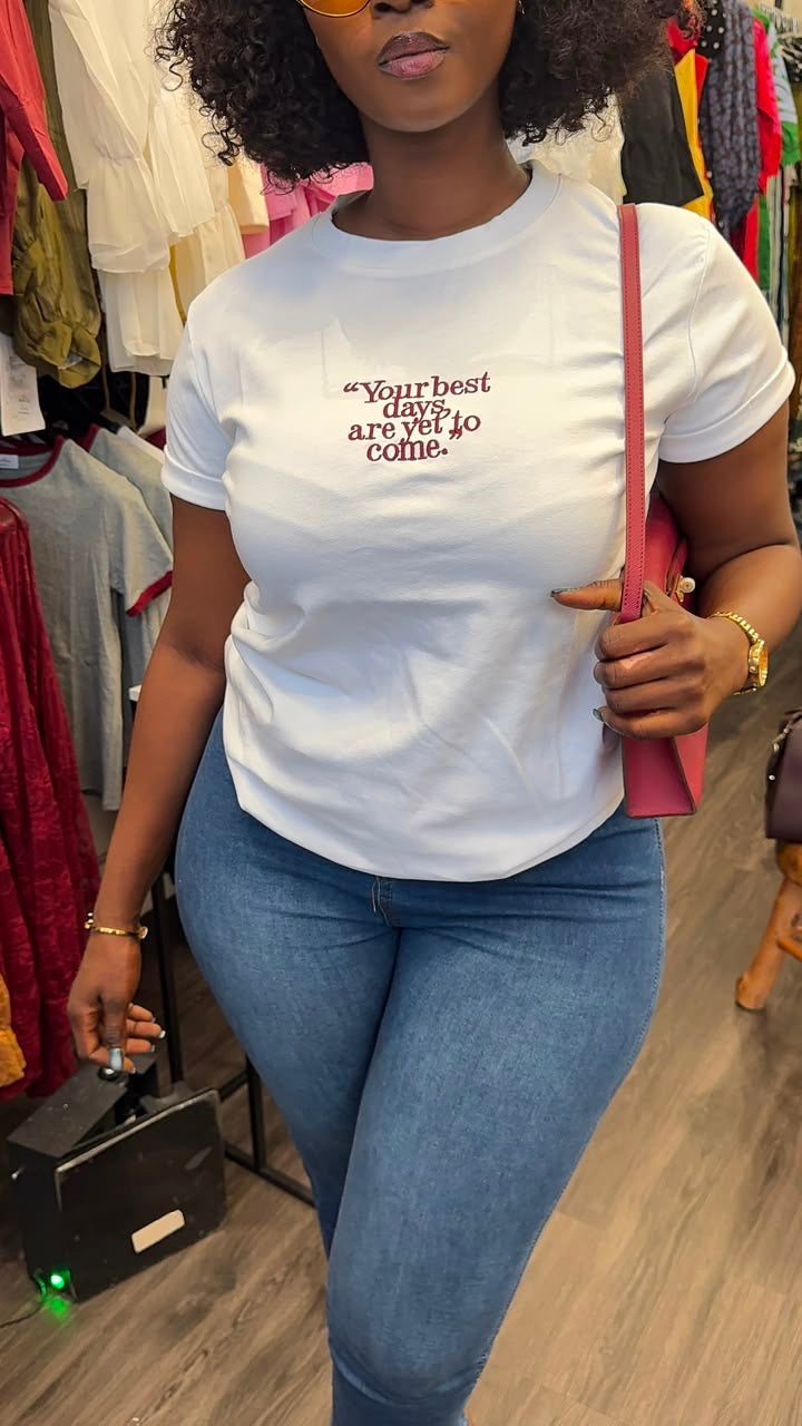 Kelle top white