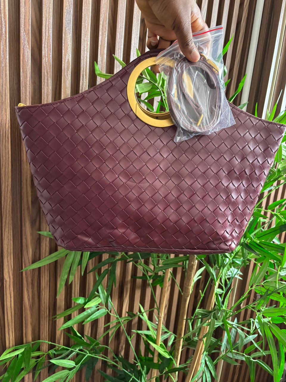 Mabel bag maroon