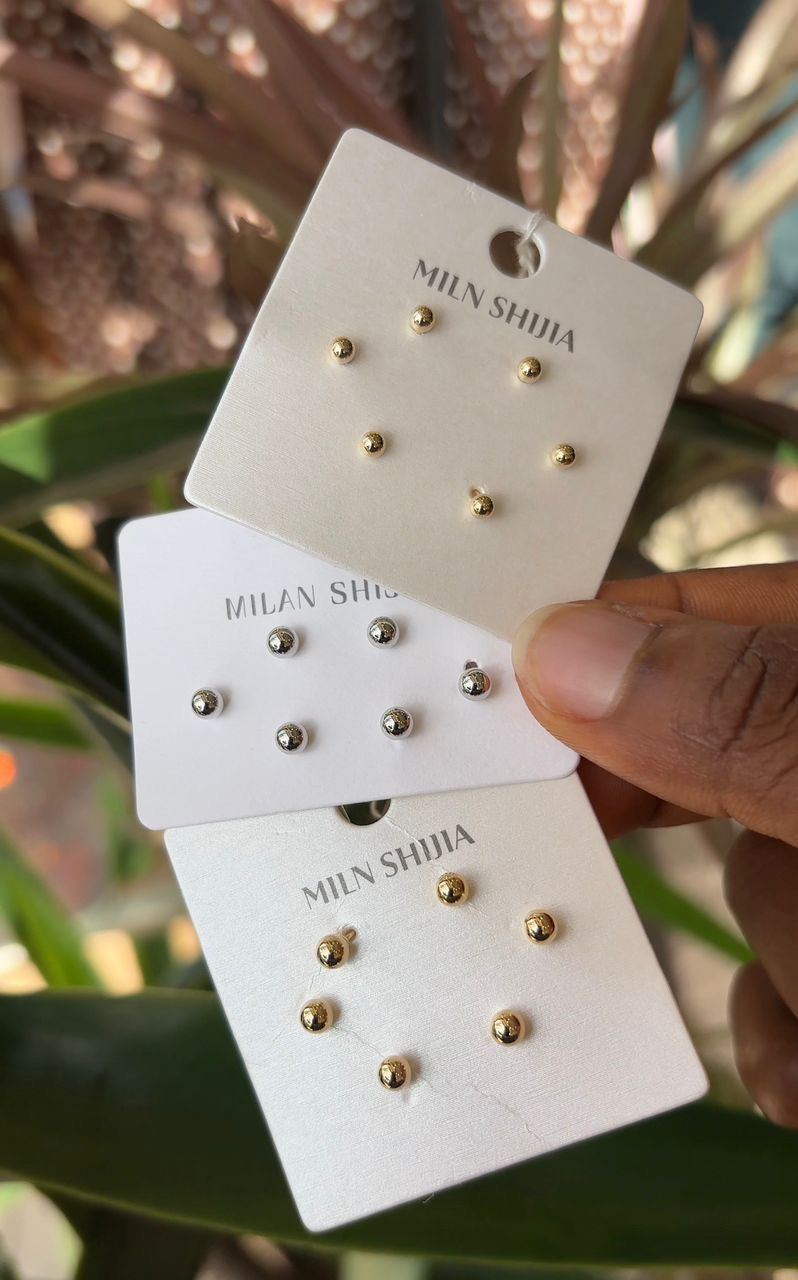 Ariel earrings gold