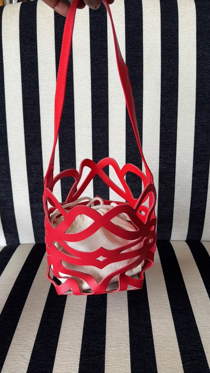 Milan bag red