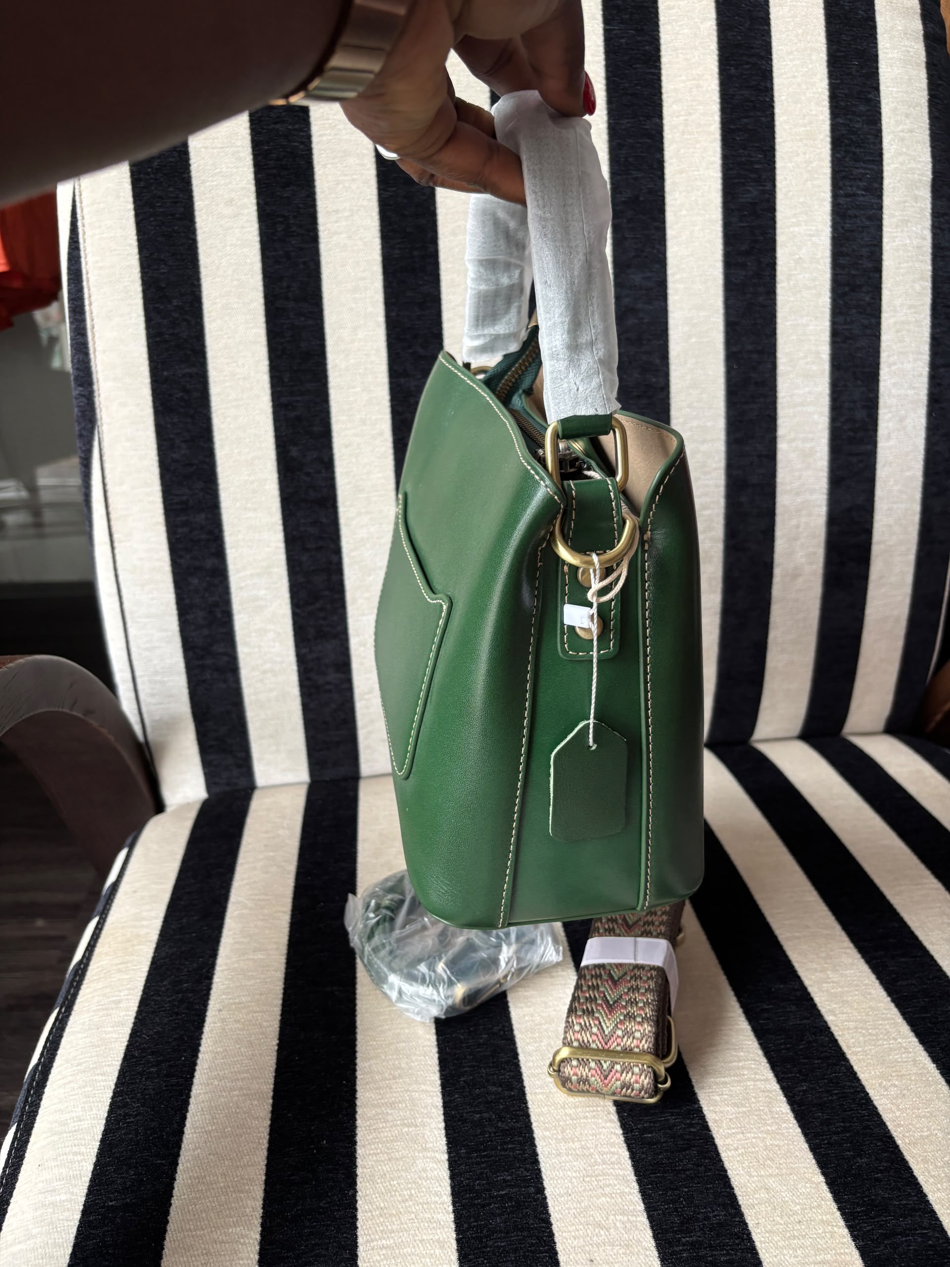 Alissa bag green