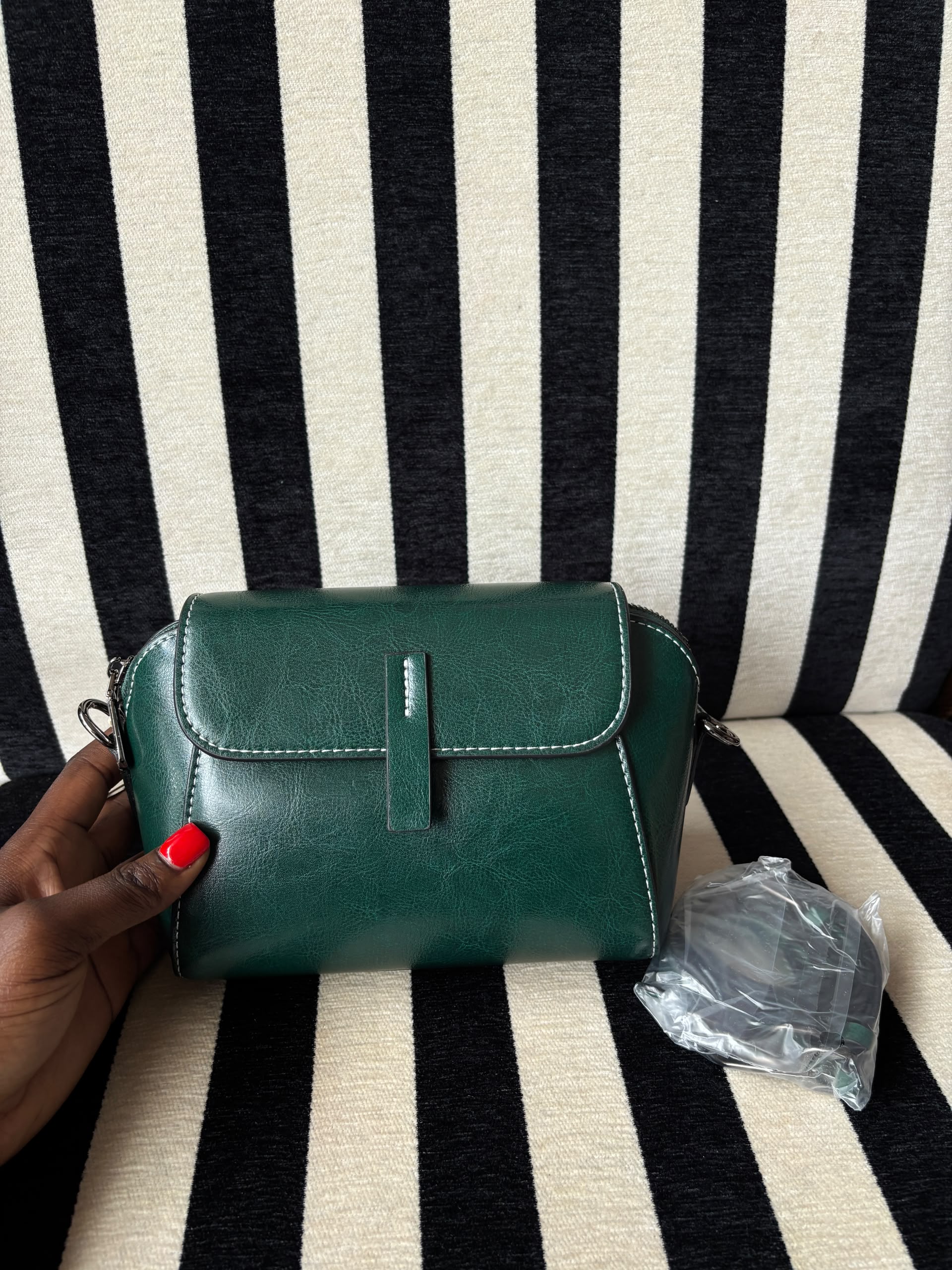 Afra bag green