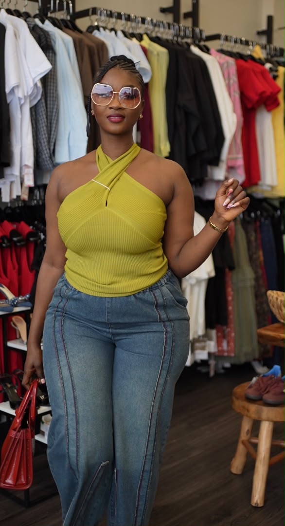 Alzira top olive
