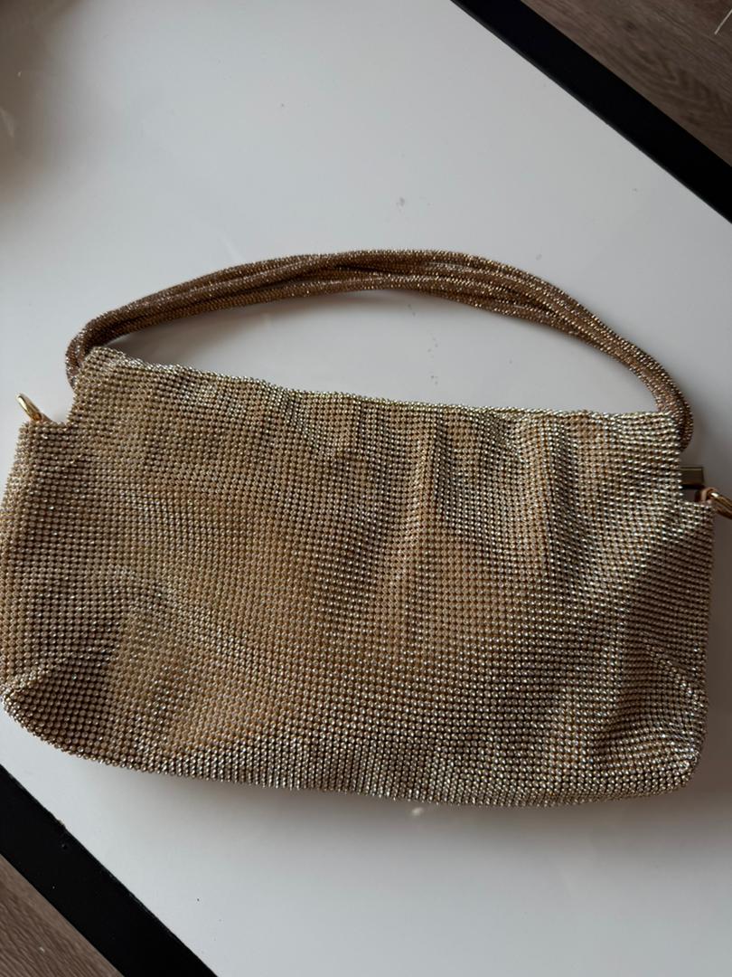 Jolene bag white & gold