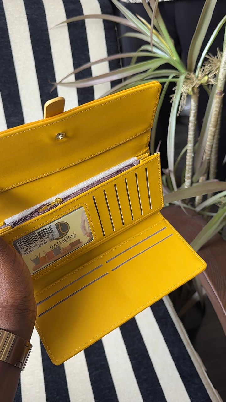 Maire purse yellow