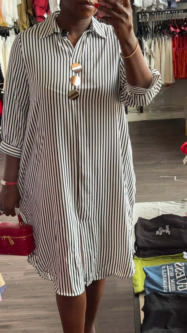Bita dress black mix