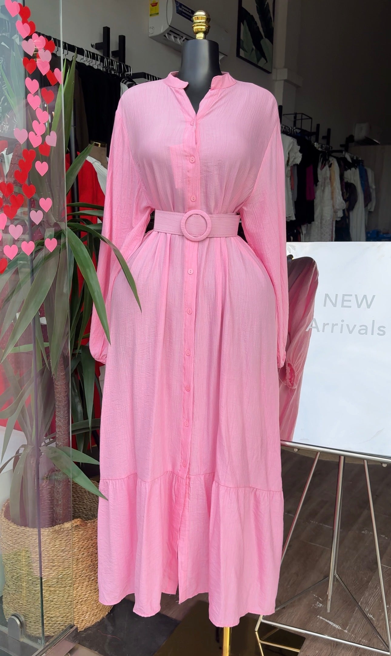 Amara dress pink