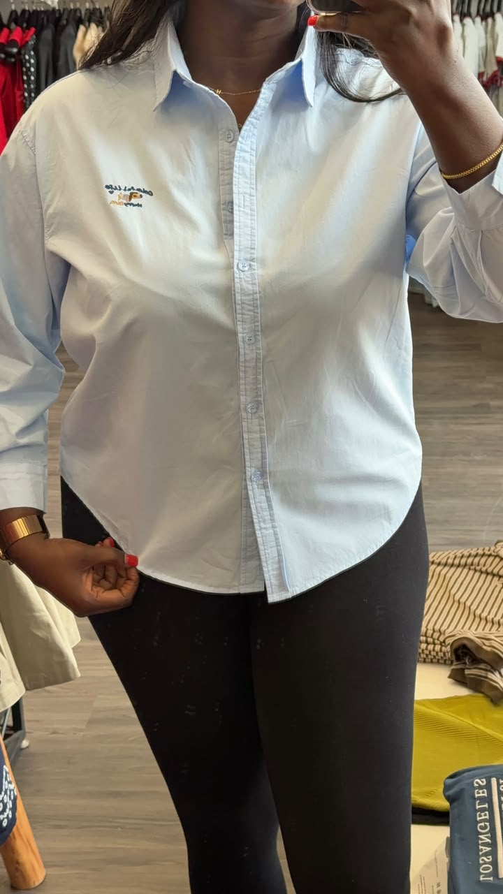 Zita shirt light blue