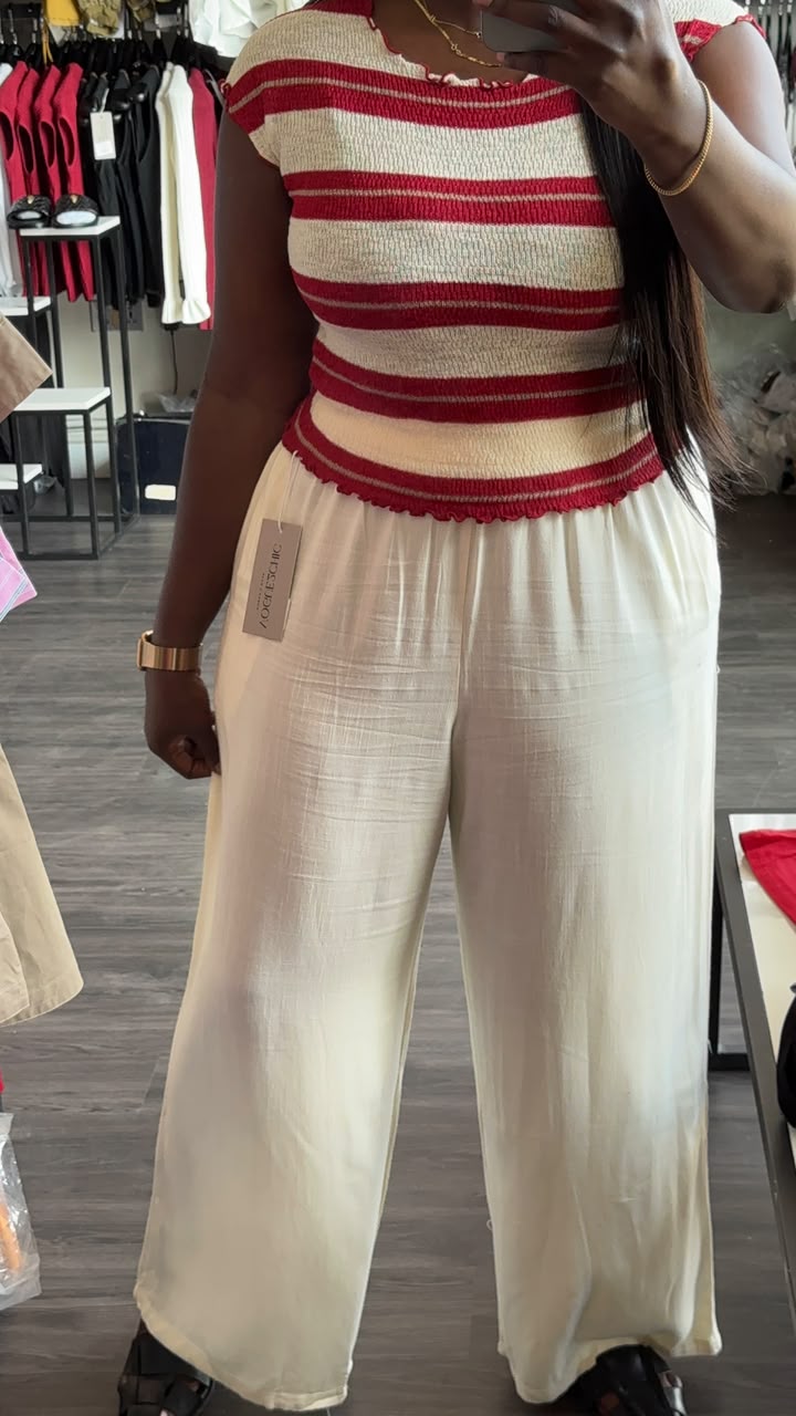 Yulia linen pants