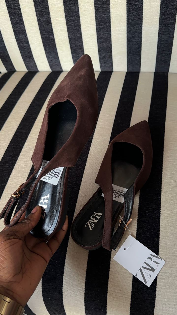 Nina flats brown