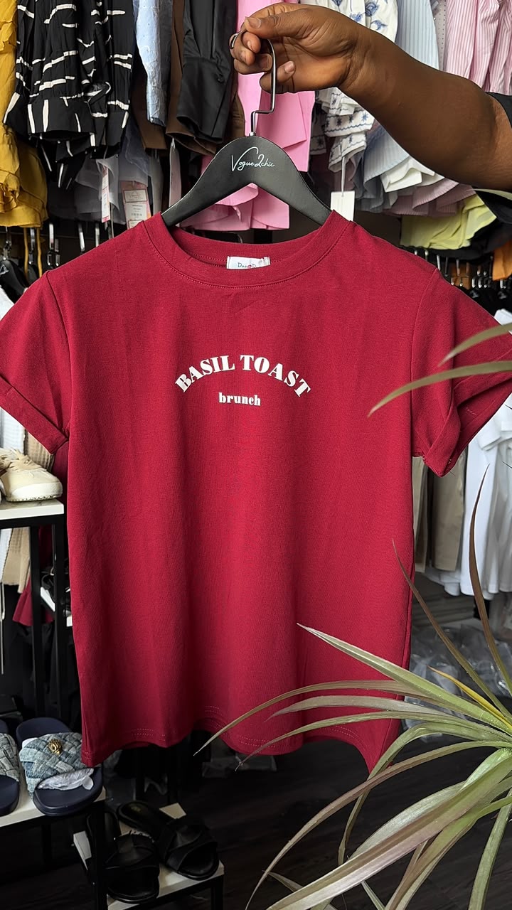 Pat  top red