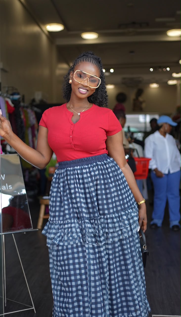 Irem skirt navy