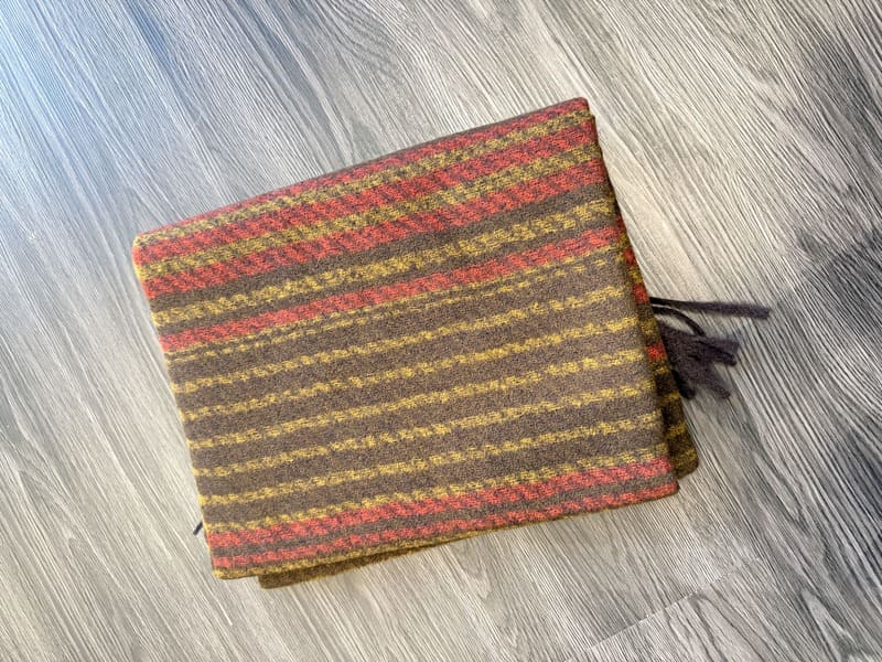 Honey glow shawl