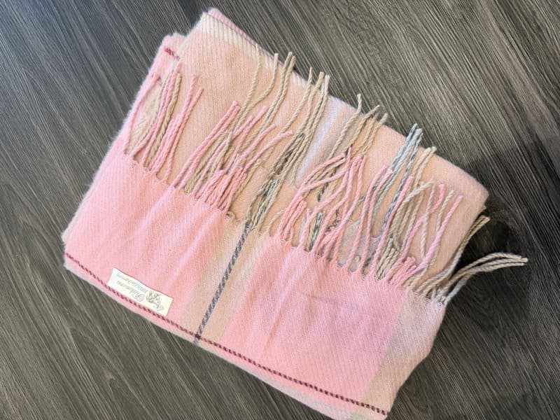 Strawberry Dream shawl