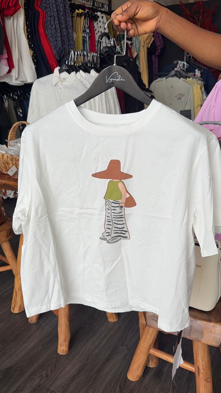 Vivian top white