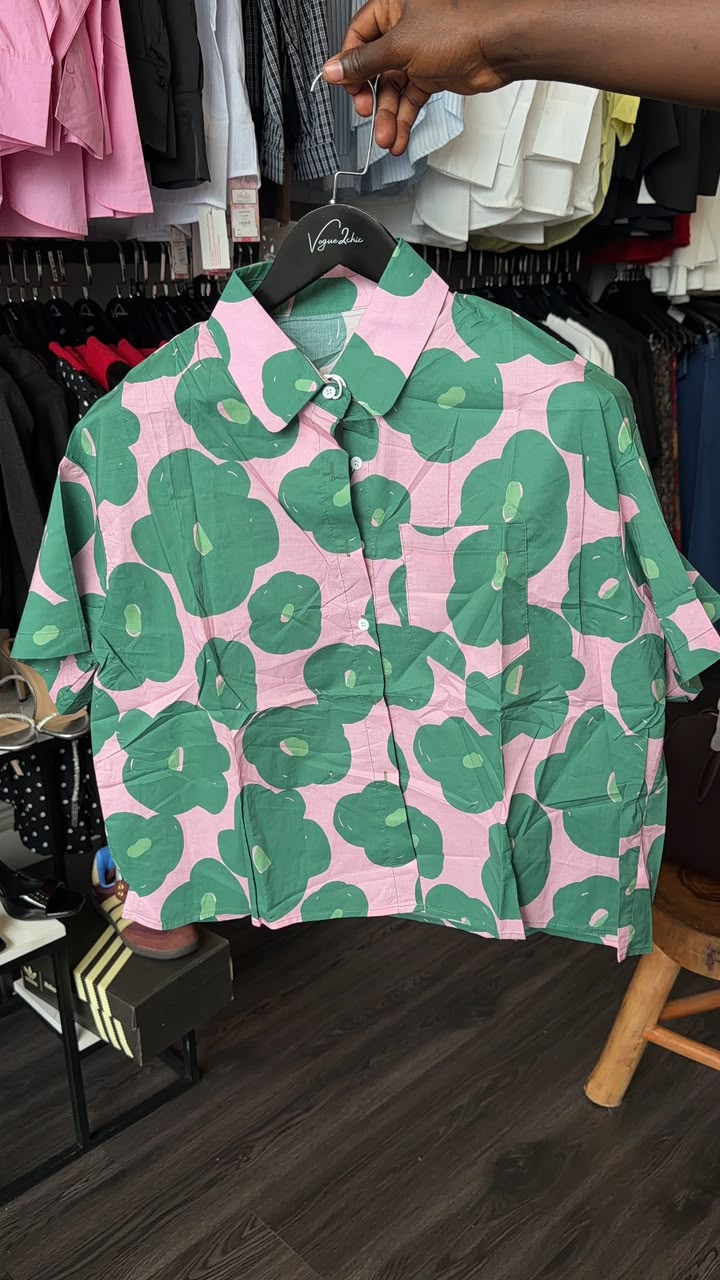 Fauzi top green mix