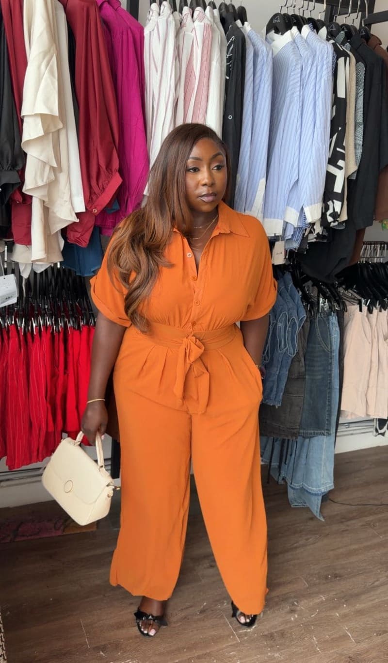 Coco jumpsuit orange