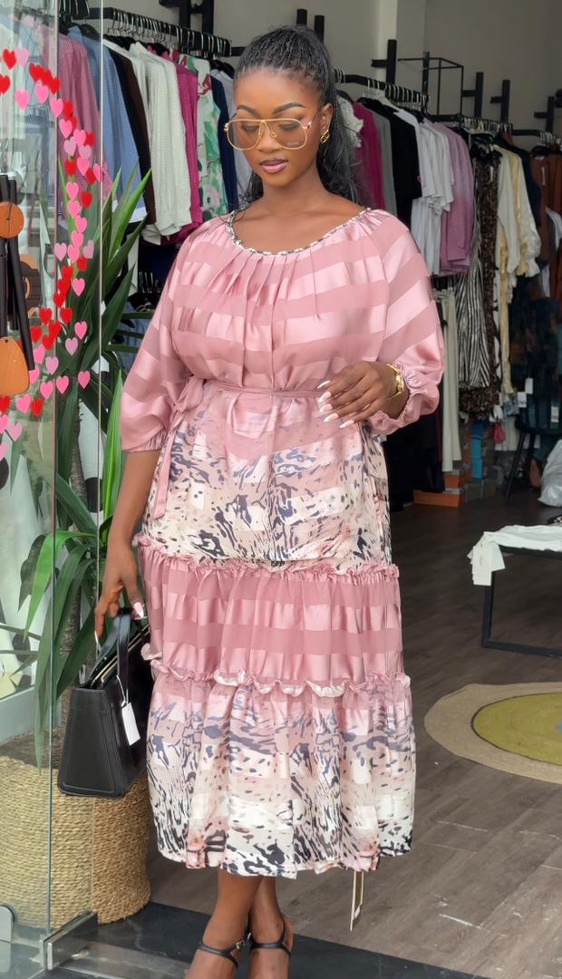 Tyra dress pink