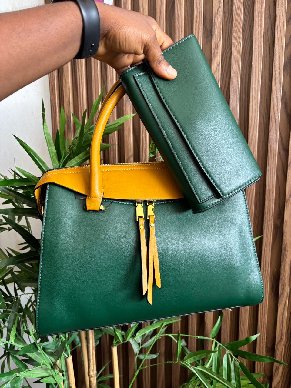Alison bag green