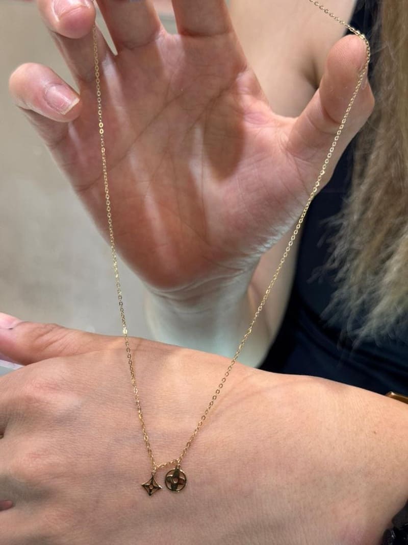 Solara 14-karat Gold necklace