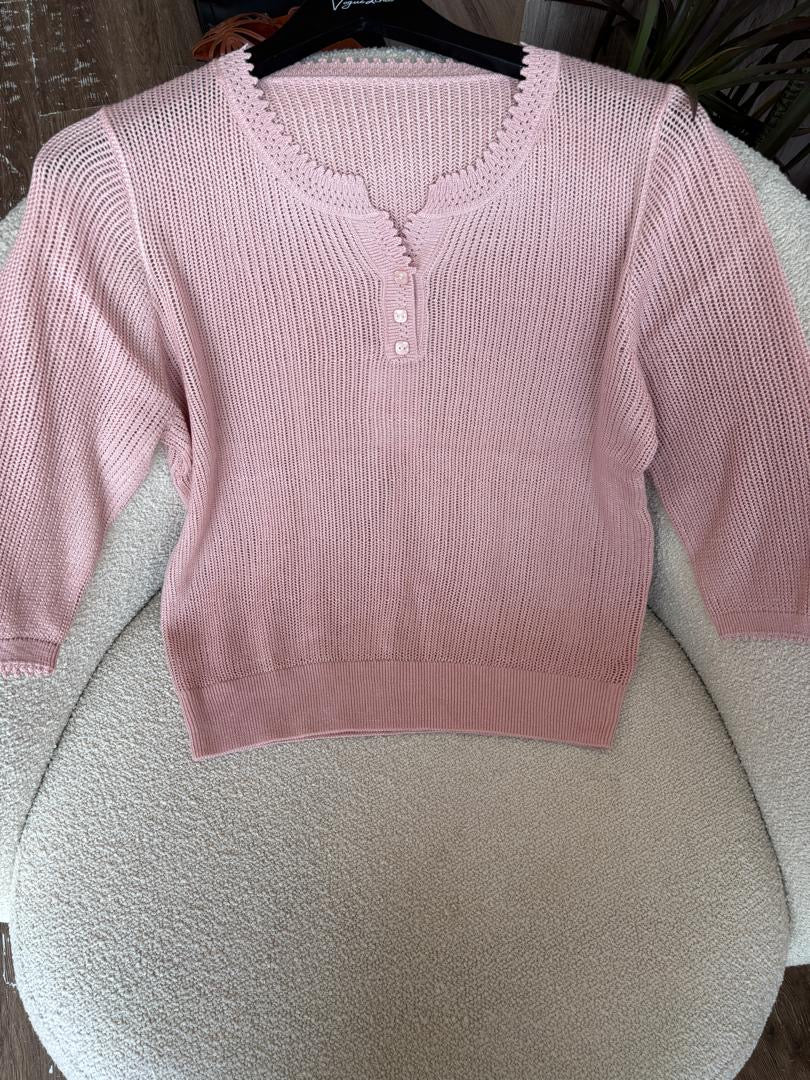 Carla top light pink